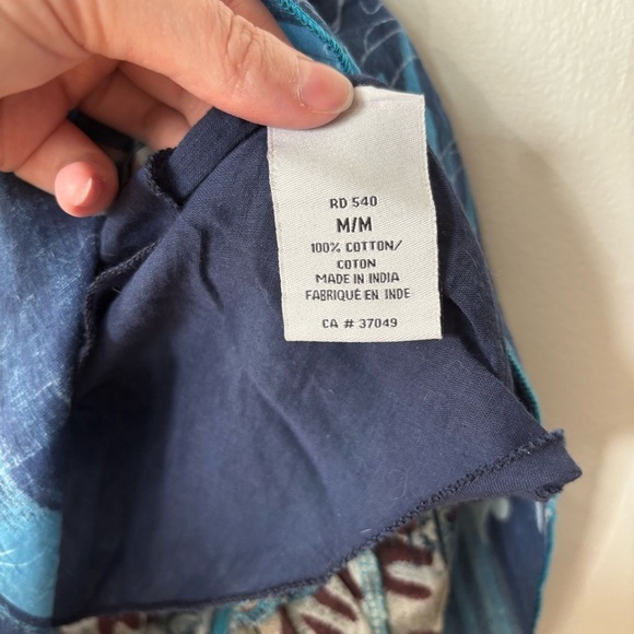 ✨Marie Claire Patchwork Boho Skirt - Size M - Picture 4 of 5